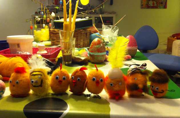 Påske kyllinger
