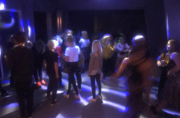 Børn på dansegulvet